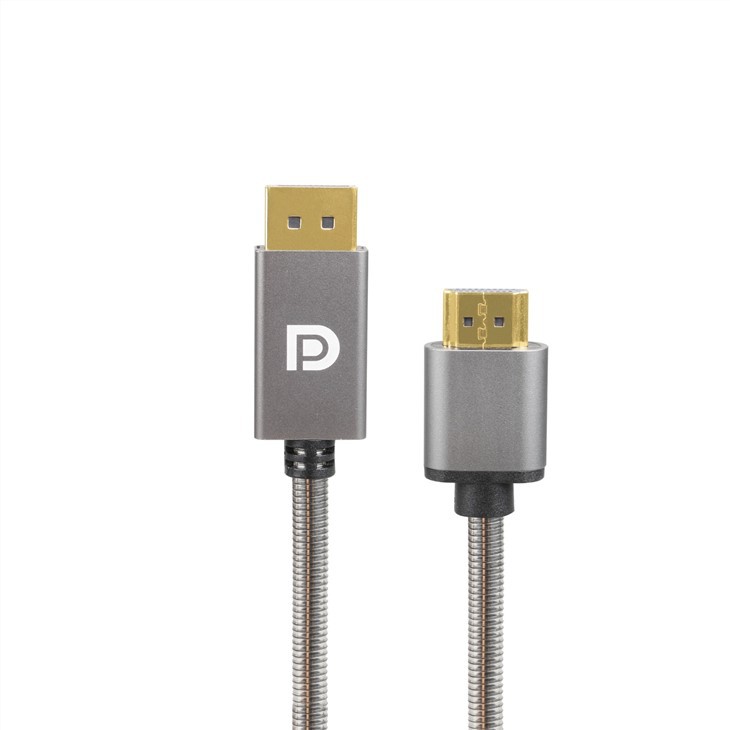 Dur Di-staen DP 1.1V Gwryw I HDMI Benyw 1.4V Adapter