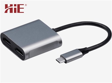 USB-C I Duo-HDMI Adapter